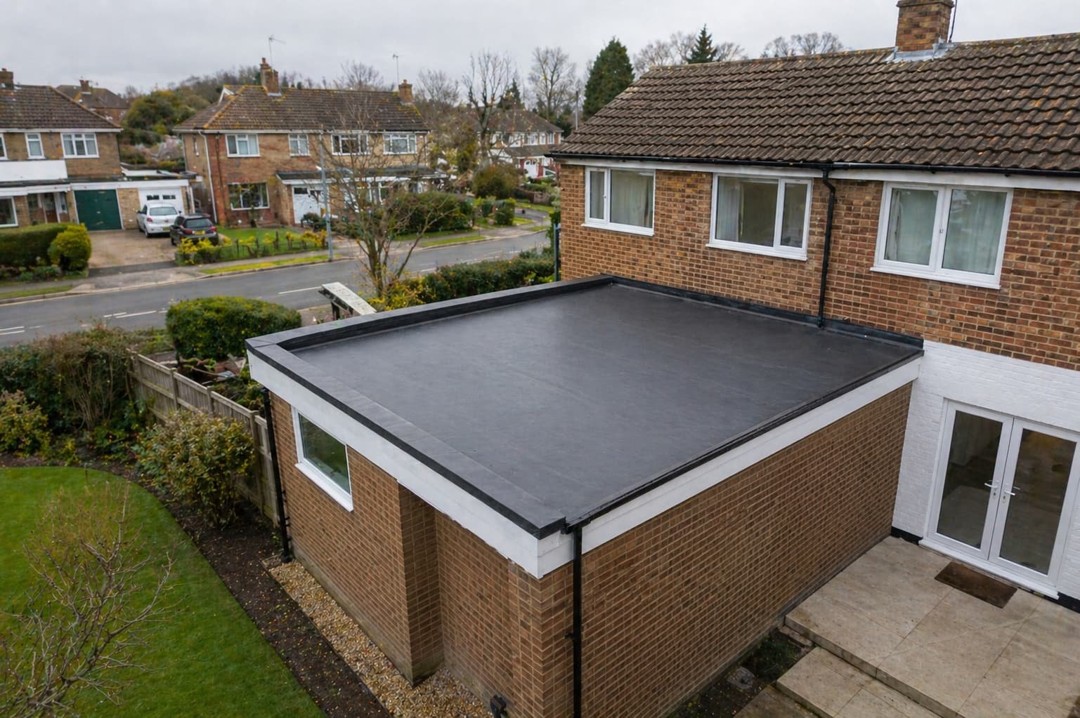 flat roofing Woodbridge Suffolk